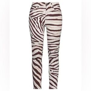 Polo Ralph Lauren Women’s Zebra Print Skinny jeans size 25 NWT